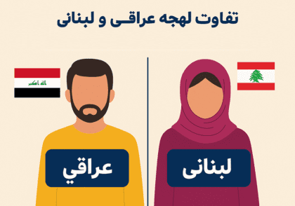 لهجه عراقی و لبنانی
