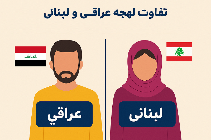 لهجه عراقی و لبنانی